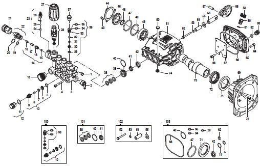 7109267 pump parts